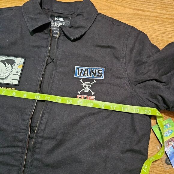 Vans One Piece Station Jacket Straw Hat Crew Black Quilted Full Zip Women's XS - Picture 14 of 16